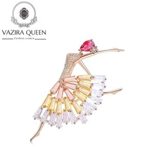 VQ Girl Brooch
